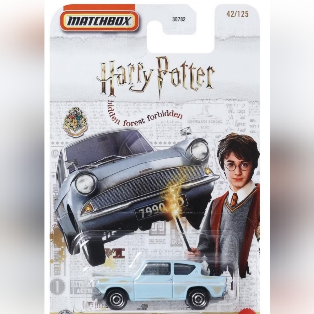 Matchbox Light Blue, Harry Potter Toy Car
